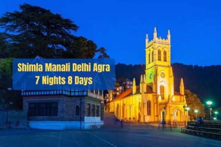 Shimla Manali Delhi Agra 7 Nights 8Days