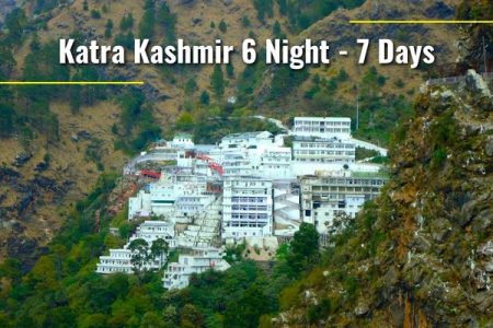 Katra & Kashmir 6 Night – 7 Days