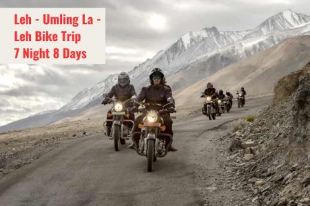 Leh – Umling La – Leh Bike Trip : 7 Night 8 Days
